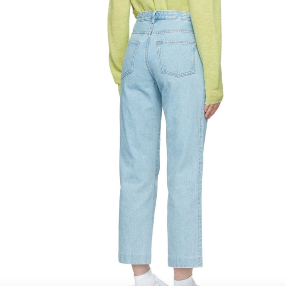 NWT $265 A.P.C. New Sailor Crop 100% Cotton Jeans in size 30! - Picture 5 of 10